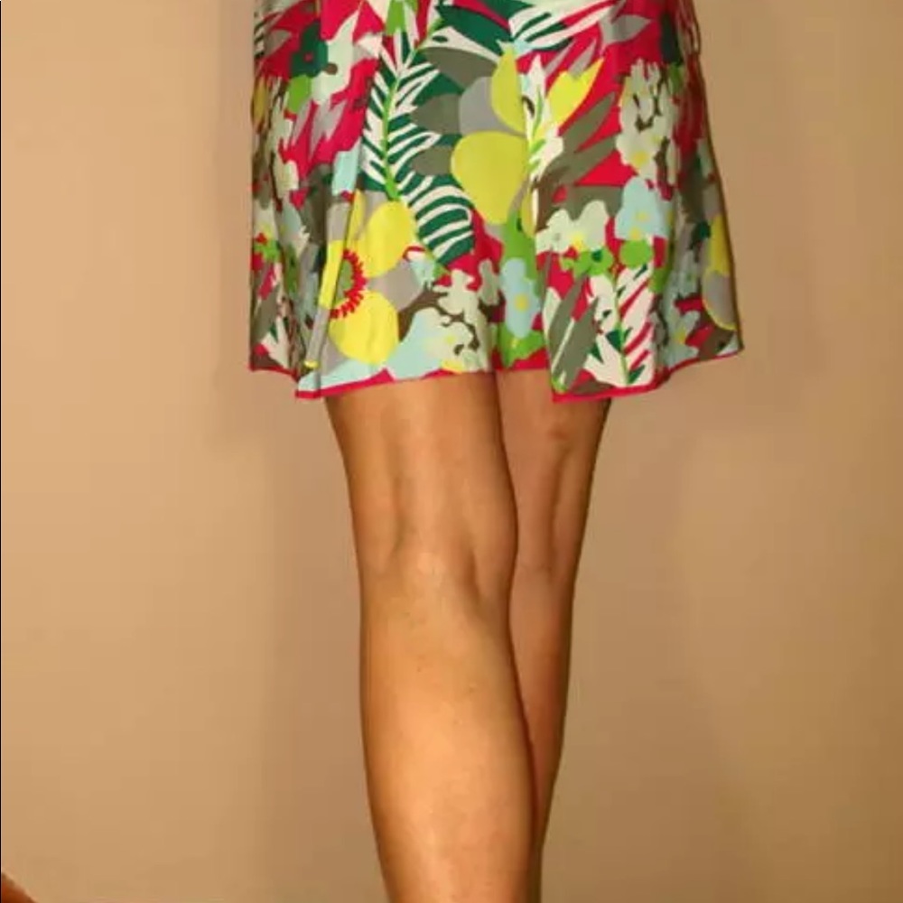 Missoni Silk Skirt Floral Scarf Pink Coquette Y2K Vintage Luxury Size XS New - Picture 4 of 16